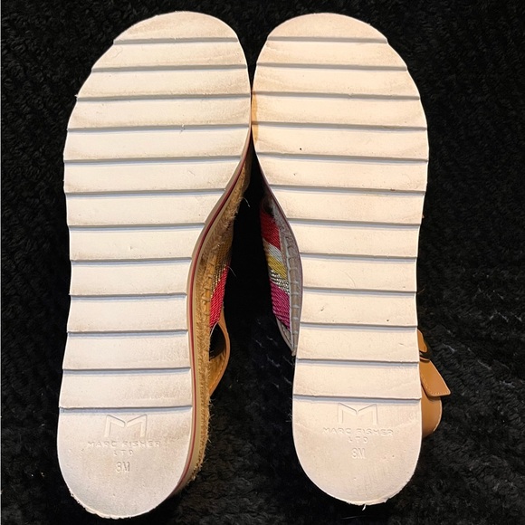 Marc Fisher Glenna Platform Espadrille Sandal, Size 8 - Picture 5 of 7